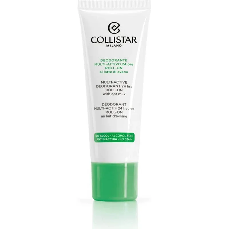 Collistar Speciale Corpo Perfetto – Deodorant multi-activ 24 de ore cu lapte de ovăz, roll-on, 75 ml — preț și oferte
