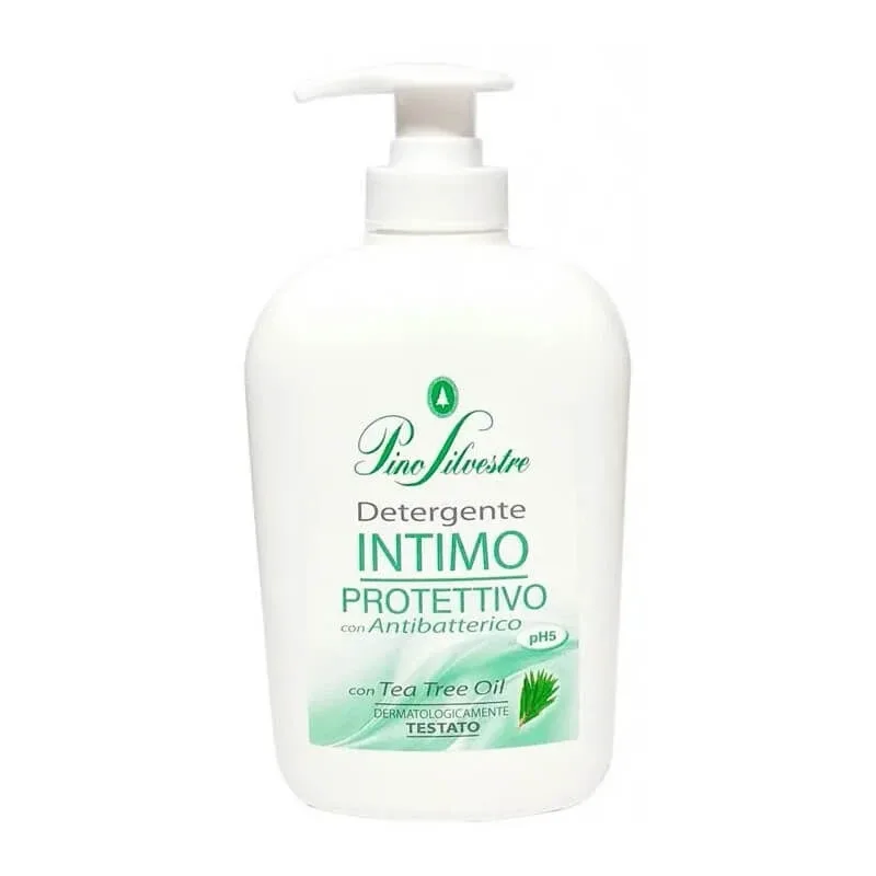 Pino Silvestre Protettivo pH 5 – gel de igienă intimă cu ulei de arbore de ceai, 250 ml — preț și oferte