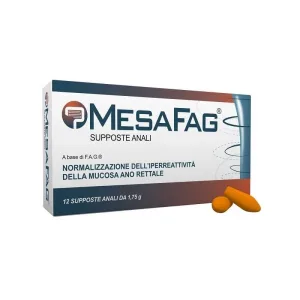 Mesafag - 12 supozitoare anale