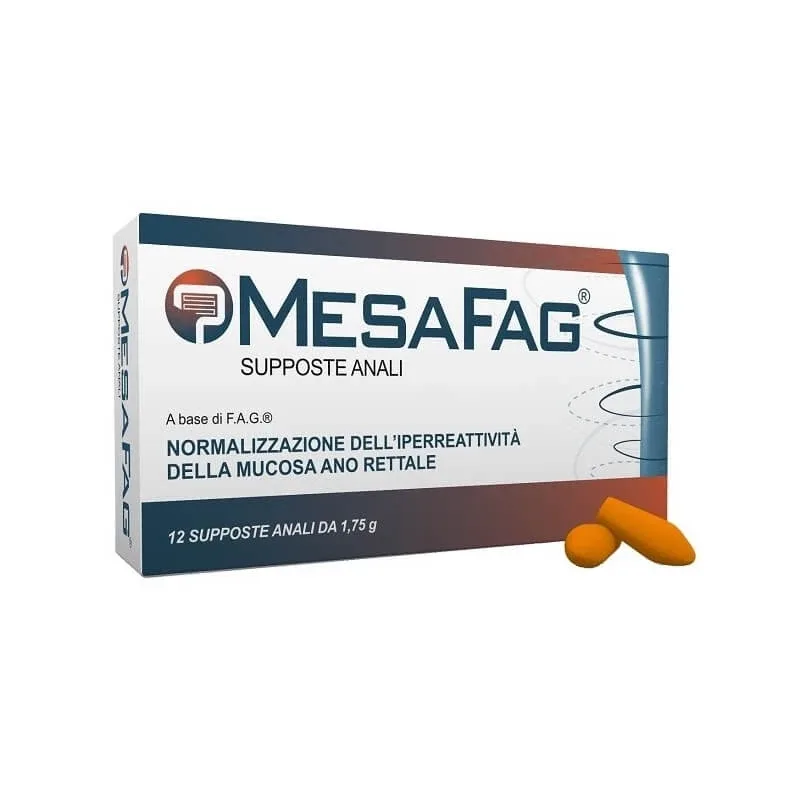Mesafag - 12 supozitoare anale — preț și oferte