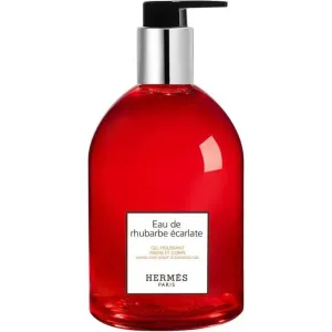 Hermes Eau de rhubarbe écarlate - gel spumant pentru mâini și corp 300 ml