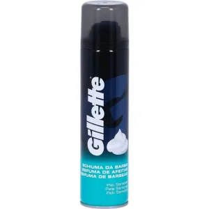 Gillette spumă de ras pentru piele sensibilă, cu protecție maximă, 300 ml