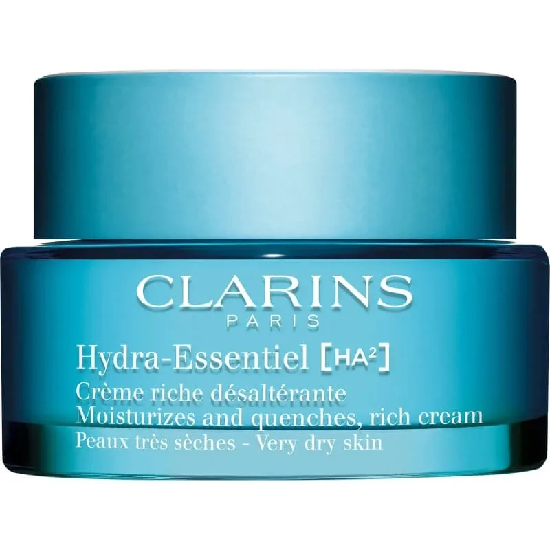 Clarins Hydra-Essentiel HA2 – cremă hidratantă bogată pentru tenul uscat, 50 ml — preț și oferte
