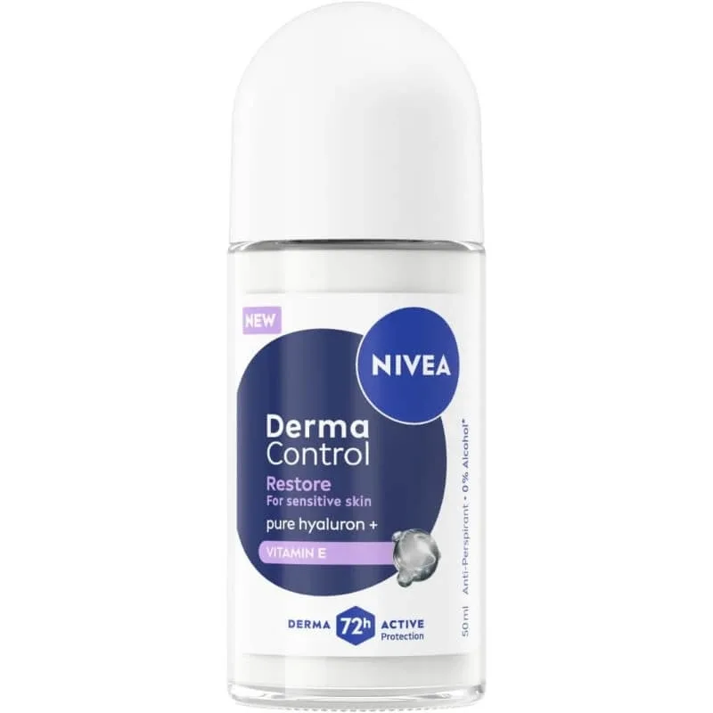 Nivea Derma Control Restore – deodorant roll-on protector cu parfum, 50 ml — preț și oferte