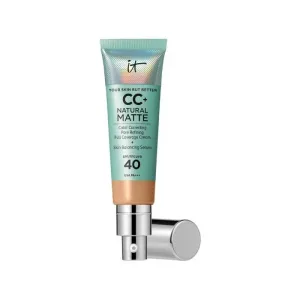 It cosmetics Cc+ cream natural matte foundation spf 40 - fond de ten cu acoperire ridicată - nuanță neutră-bronzată