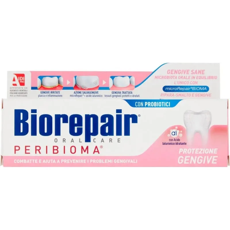 Biorepair Peribioma – pastă de dinți pentru protecția gingiilor, 60 ml — preț și oferte