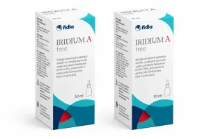 Iridium A Free soluție oftalmică, 2x10 ml, BioSoft Italia