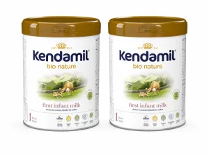 Formulă pentru sugari Kendamil Bio Nature 1, de la naștere, 2x800 g, Kendal
