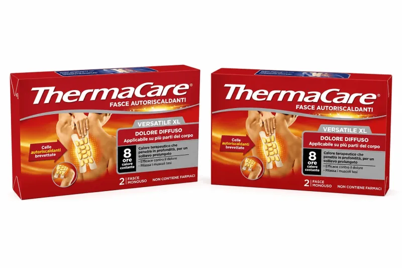 THERMACARE 2x2 Bandaje termice versatile XL pentru dureri extinse — preț și oferte