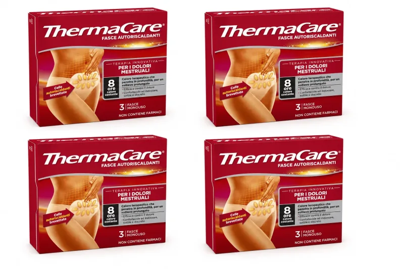 Thermacare Benzi de ameliorare a durerilor menstruale 4x3 bucăți — preț și oferte