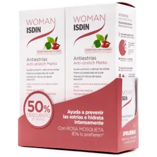 Isdin Woman DUPLO Anti-Stretch Mark 2 x 250ml Isdinceutics De — preț și oferte