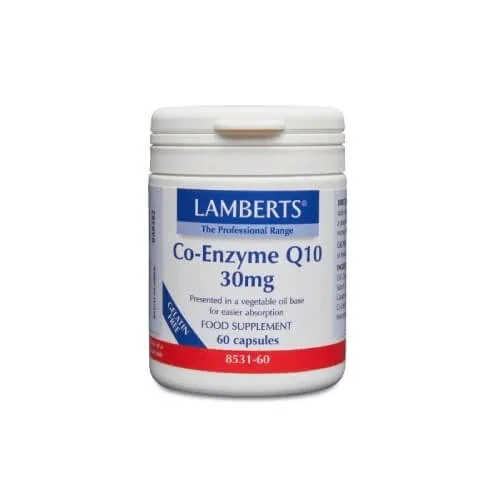 LAMBERTS Co-Enzyme Q10 în suspensie uleioasă 30mg 60 Capsule — preț și oferte