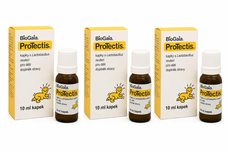 BioGaia ProTectis, 3 x 10 ml - picături, BioGaia AB — preț și oferte