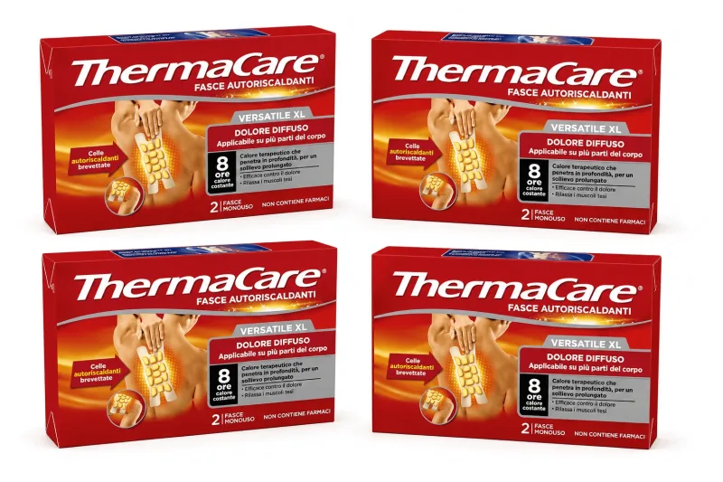 THERMACARE 4x2 Bandaje termice versatile XL pentru dureri extinse — preț și oferte