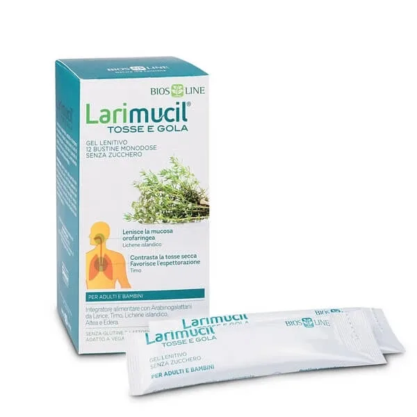 Larimucil Gât Tuse 12 pliculețe 10 Ml — preț și oferte