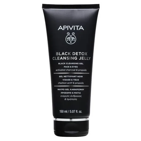 Apivita Purifying Black Face and Eye Cleansing Gel 150ml — preț și oferte