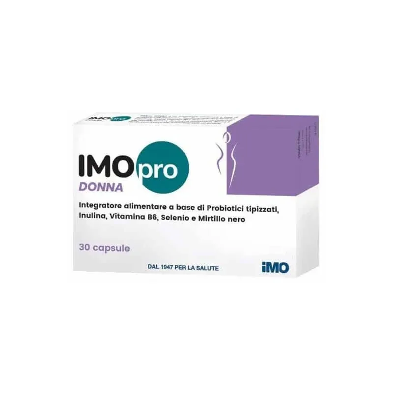 Imopro pentru femei, 30 de capsule – supliment alimentar pentru echilibrul florei bacteriene intestinale — preț și oferte