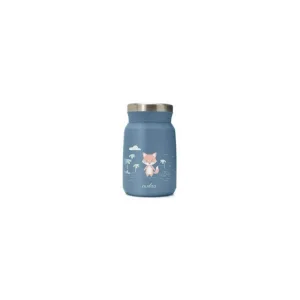Nuvita Thermos – recipient din oțel inoxidabil pentru alimente calde și reci, albastru pudră, 500 ml