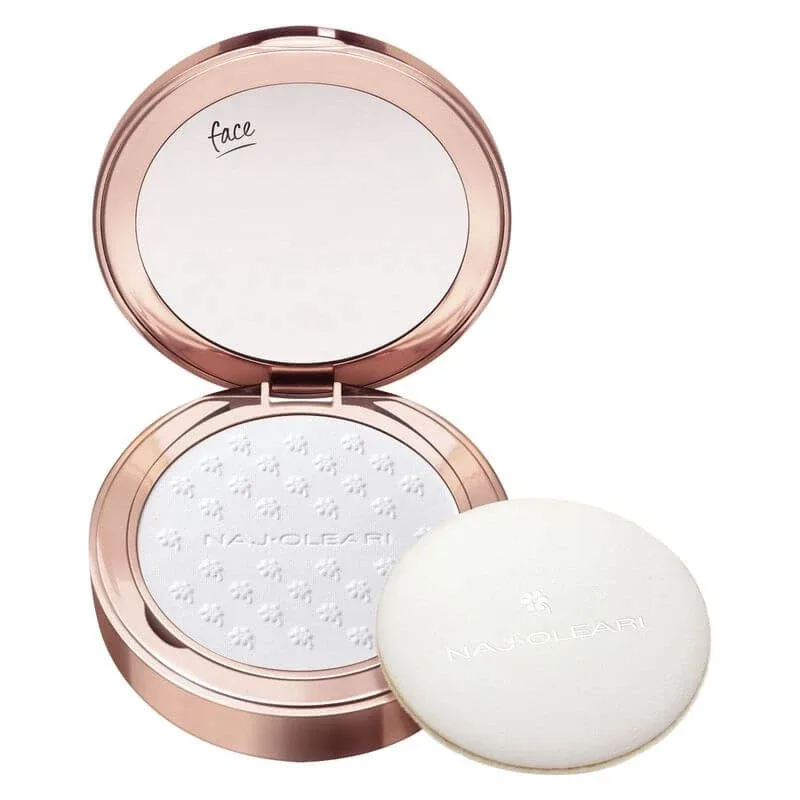 Naj Oleari No more pore mattifying powder – pudră compactă transparentă — preț și oferte
