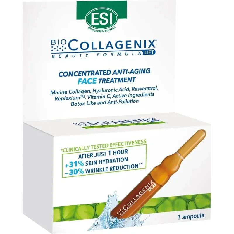 Esi Biocollagenix – tratament anti-îmbătrânire, 1 fiolă — preț și oferte