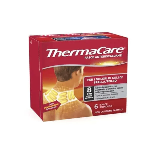 THERMACARE 6 Benzi autoîncălzitoare pentru gât, umăr și încheietură — preț și oferte