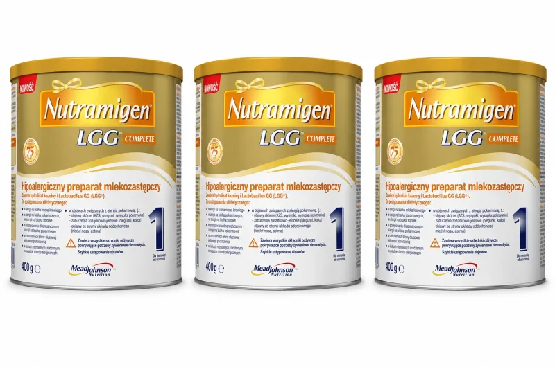 Nutramigen 1 LGG Formulă completă, hipoalergenică, de la naștere, 3x400 g, Mead Johnson — preț și oferte
