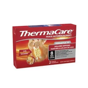 THERMACARE 2 Bandaje termice versatile XL pentru dureri extinse