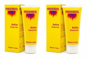 Perskindol Active Classic Gel, gel pentru mușchi și articulații, 2x200 ml