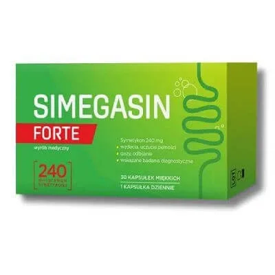 Simegasin Forte, 30 capsule moi Novativ — preț și oferte