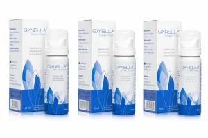 Spuma pentru igiena intima Gynella Silver Foam, 3x50 ml, Heaton