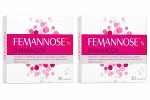 Femannose N, D-mannoză, 2x30 pliculețe