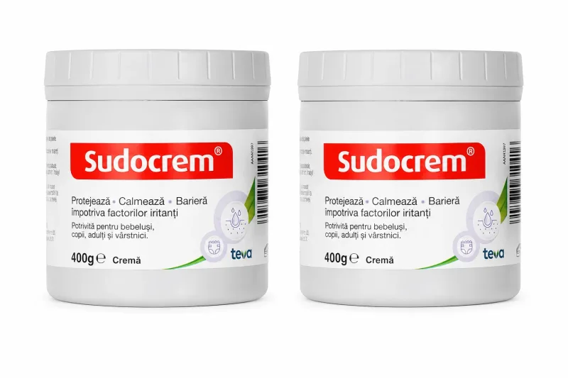 Sudocrem, 2x400 g, Teva — preț și oferte