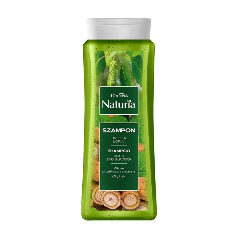 Sampon pentru par gras Brusture si mesteacan Naturia, Joanna | 500 ml JOANNA INFINITY — preț și oferte
