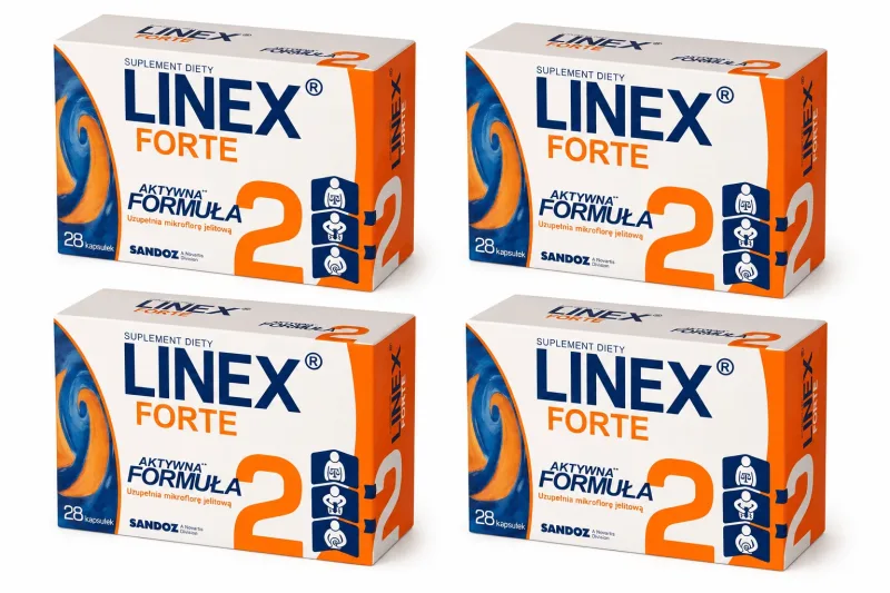 Linex Forte, 4 x 28 capsule, Sandoz — preț și oferte