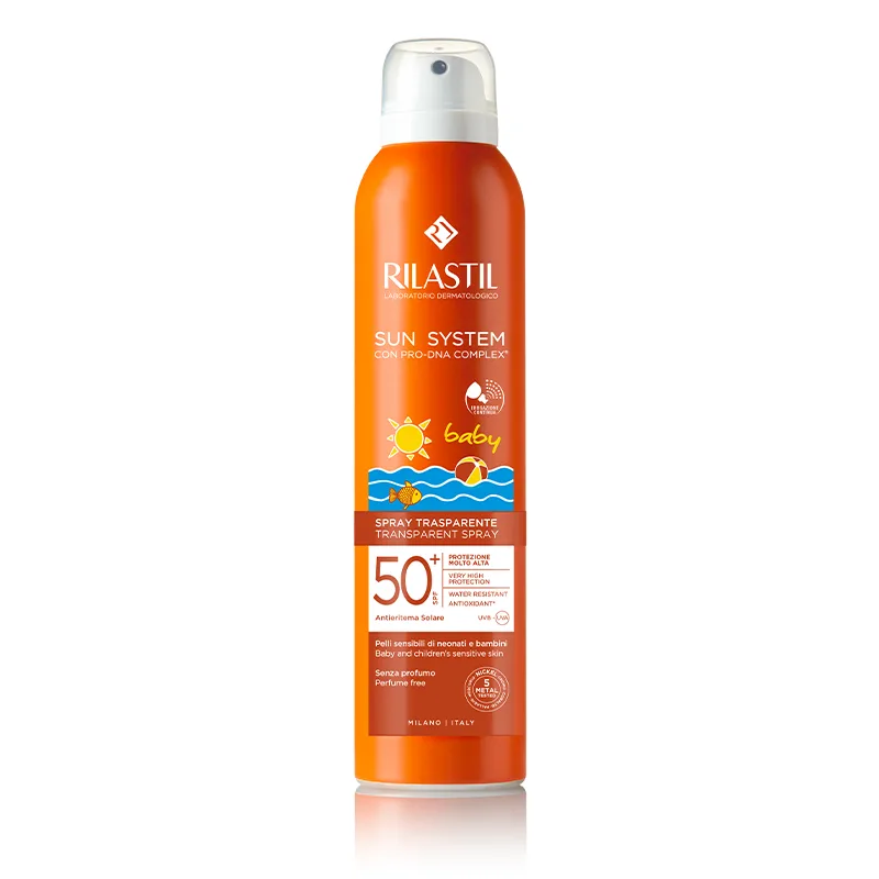 Spray corp pentru copii SPF 50+ Sun System, 200ml, Rilastil — preț și oferte
