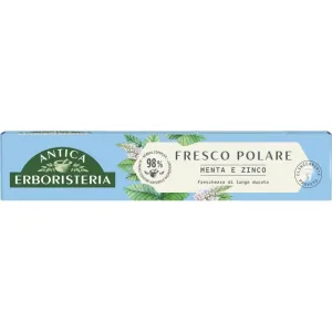 Antica erboristeria Menta e zinco - pastă de dinți cu aromă de prospețime polară, 75 ml