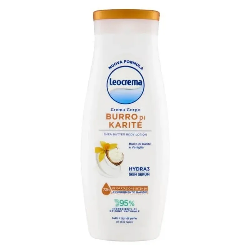 Leocrema Unt de shea – cremă de corp pentru toate tipurile de piele 400 ml — preț și oferte