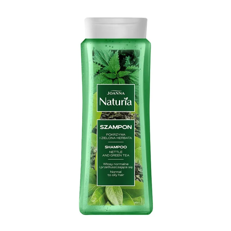 Sampon pentru par normal si gras cu Urzica si ceai verde Naturia, Joanna | 500 ml JOANNA INFINITY — preț și oferte