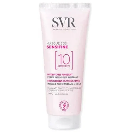 Masca de fata pentru pielea sensibila si iritata Sensifine, 75 ml, Svr — preț și oferte