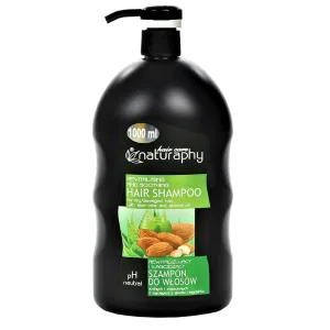 Sampon pentru par uscat deteriorat cu Aloe Vera si Migdale Naturaphy, Blux | 1 l