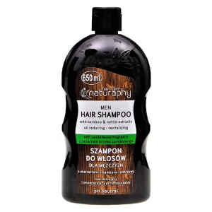 Sampon pentru reglarea sebumului cu Extract de Bambus si Urzica Naturaphy Men, Blux | 650 ml