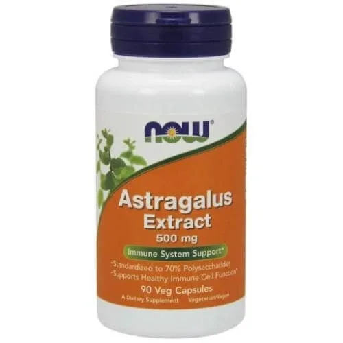 NOW Astragalus Extract 500mg, 90 capsule NOW FOODS — preț și oferte