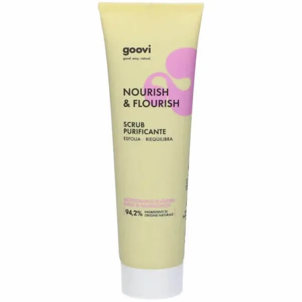 Goovi Nourish & Flourish exfoliant purificator pentru piele 150 ml — preț și oferte