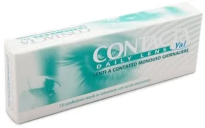 Lentile de contact zilnice de unică folosință Contacta Yal 15 1.00 15 bucăți — preț și oferte