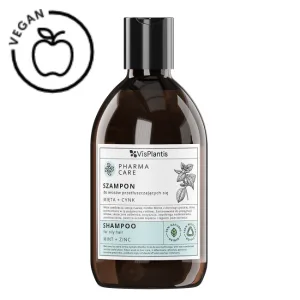 Sampon Pharma Care pentru par gras cu Menta si Zinc, Green Pharmacy | 500 ml