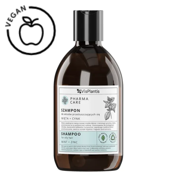 Sampon Pharma Care pentru par gras cu Menta si Zinc, Green Pharmacy | 500 ml GREEN PHARMACY INFINITY — preț și oferte