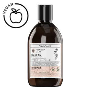 Sampon Pharma Care pentru par subtire fara volum cu Ginseng si Niacinamide, Green Pharmacy | 500 ml