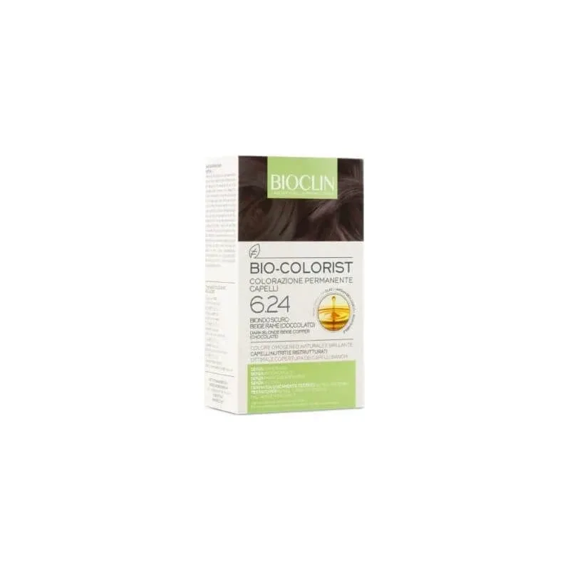 Bioclin Bio Colorist – vopsea permanentă pentru păr nr. 6.24, blond închis bej-cupru — preț și oferte