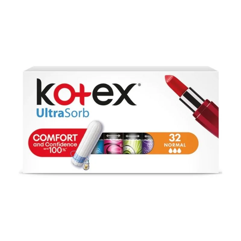 Tampoane Normal UltraSorb, 32 bucati, Kotex — preț și oferte