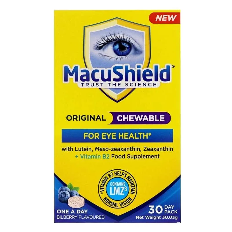 Macu Shield Chewable, 30 capsule orodispersabile, Macu Vision Macuvision Europe Ltd — preț și oferte